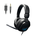 C500 Black Wired Gaming Headset with Microphone for PC PS5 Xbox PS4 ,Soft Memory Earcups Wired Gaming Headphones with 3.5mm Audio Jack and 40mm Driver