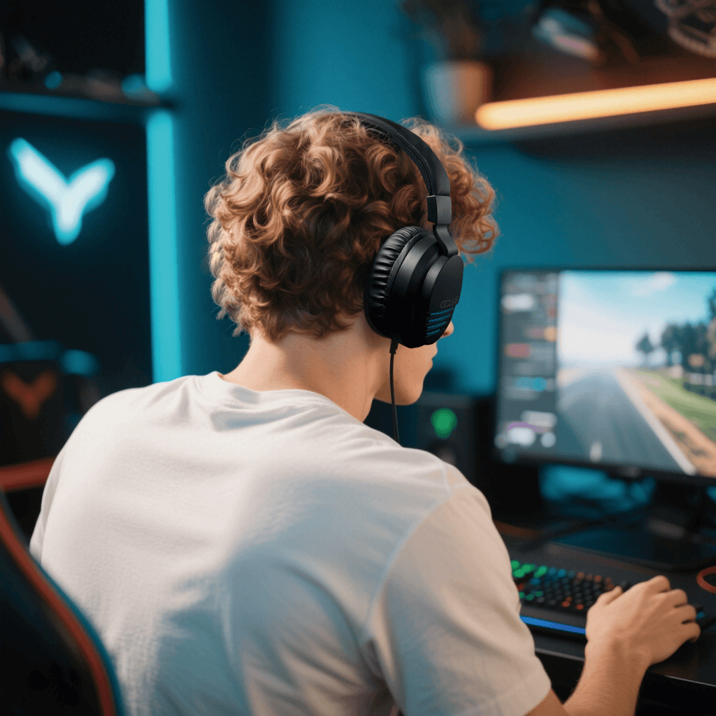 C500 Black Wired Gaming Headset with Microphone for PC PS5 Xbox PS4 ,Soft Memory Earcups Wired Gaming Headphones with 3.5mm Audio Jack and 40mm Driver