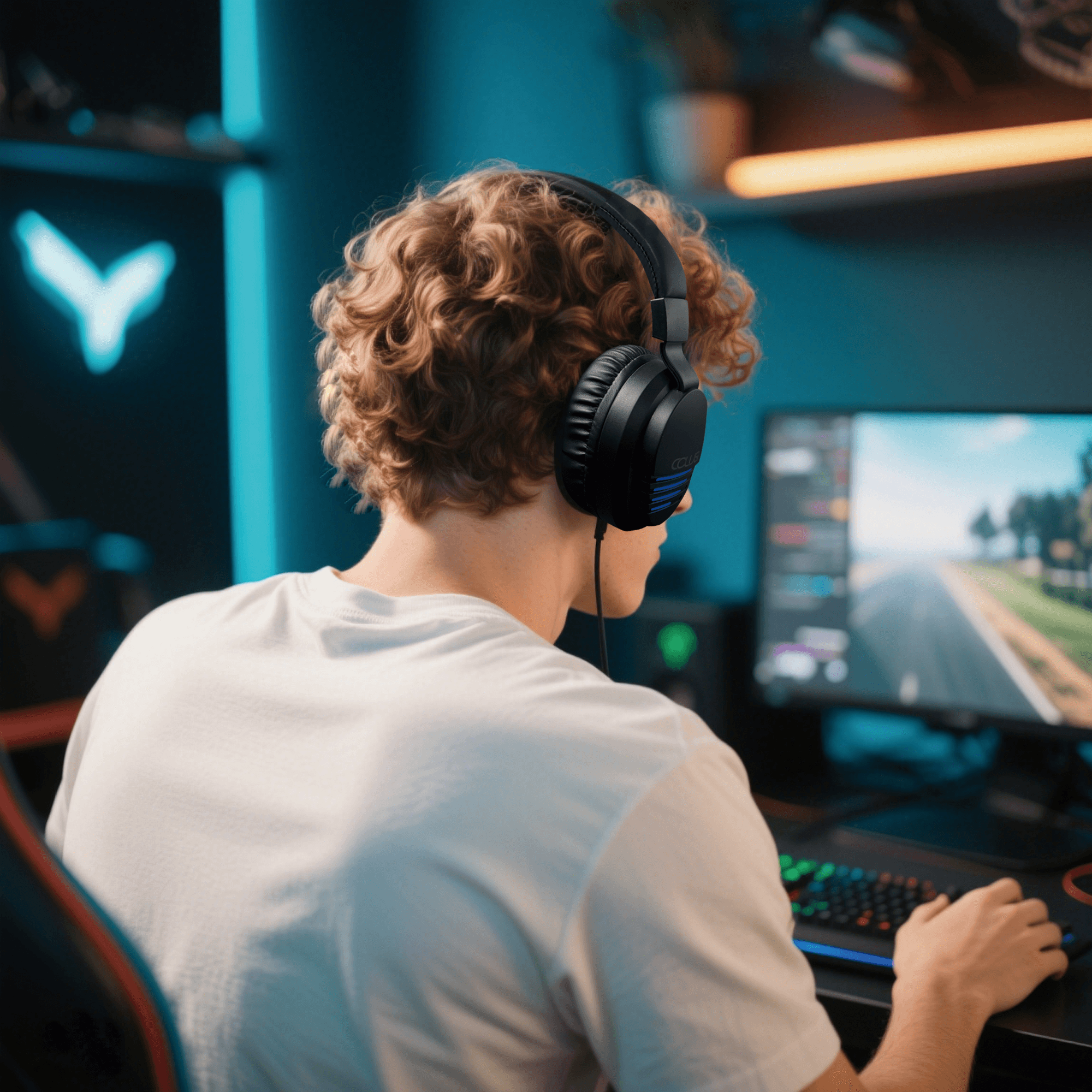 C500 Black Wired Gaming Headset with Microphone for PC PS5 Xbox PS4 ,Soft Memory Earcups Wired Gaming Headphones with 3.5mm Audio Jack and 40mm Driver
